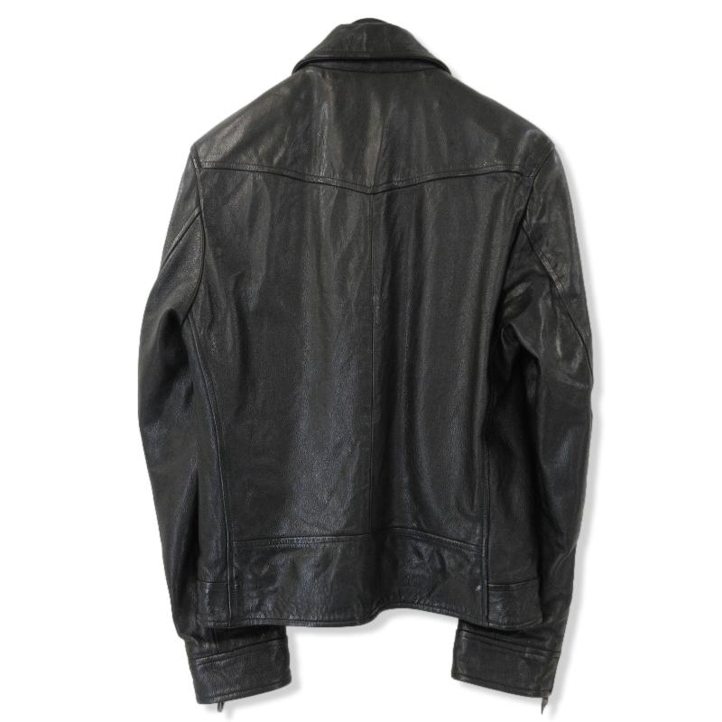 良品 stewart スチュワート レザージャケット SA093F56W ゴートスキン 