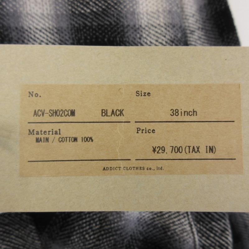 ADDICT CLOTHES アディクトクローズ COTTON OMBRE SHIRT ACV-SH02COM 