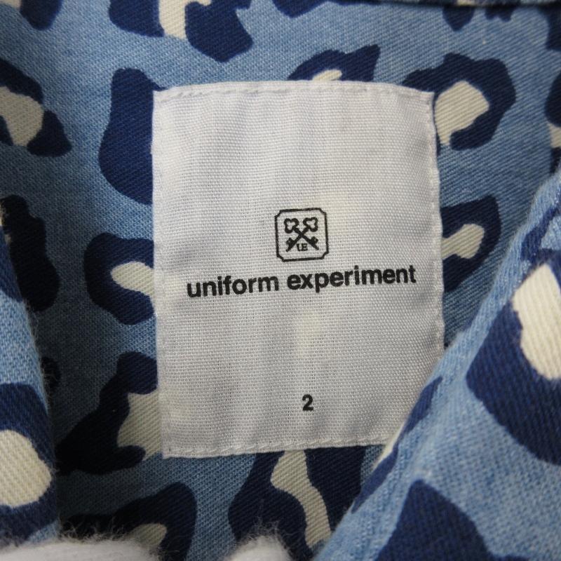 定価43,000円 1度着美品 ユニフォームエクスペリメント M-65 uniform experiment ユニフォームエクスペリメント 長袖シャツ