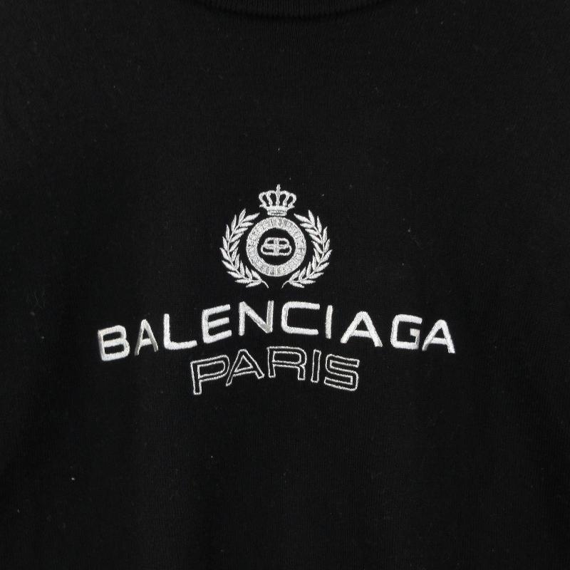 BALENCIAGA バレンシアガ エンブロイダリー ニットセーター BALENCIAGA バレンシアガ エンブロイダリー ニットセーター