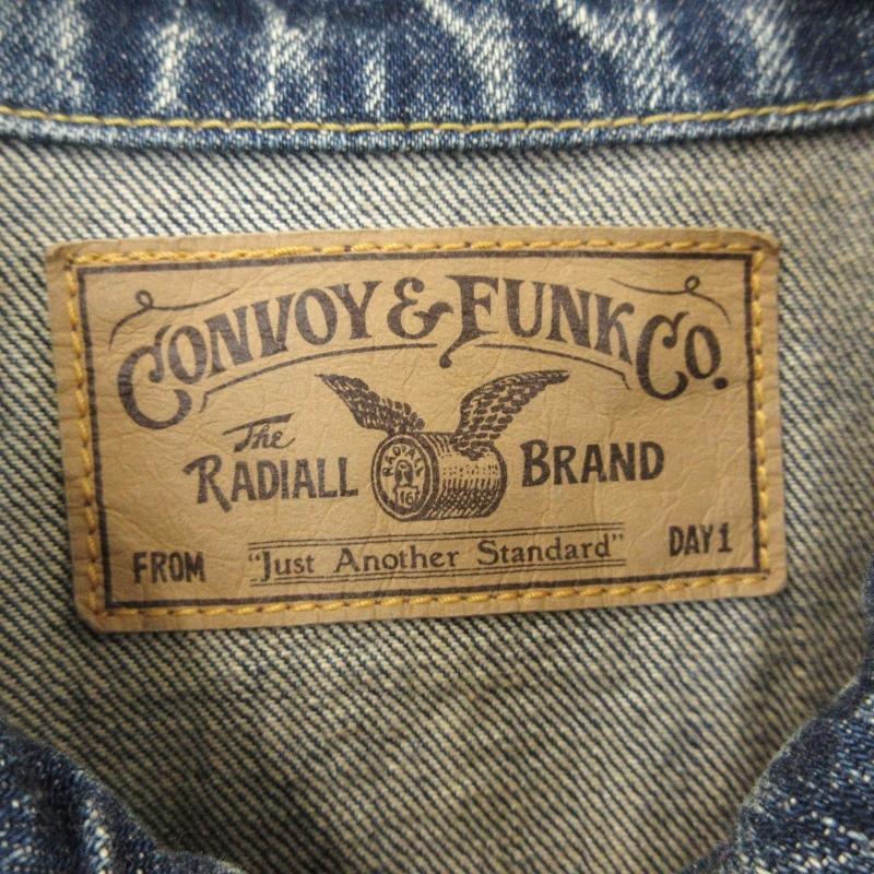 RADIALL ラディアル デニムジャケット RAD-15AW-JK002 加工 インディゴ