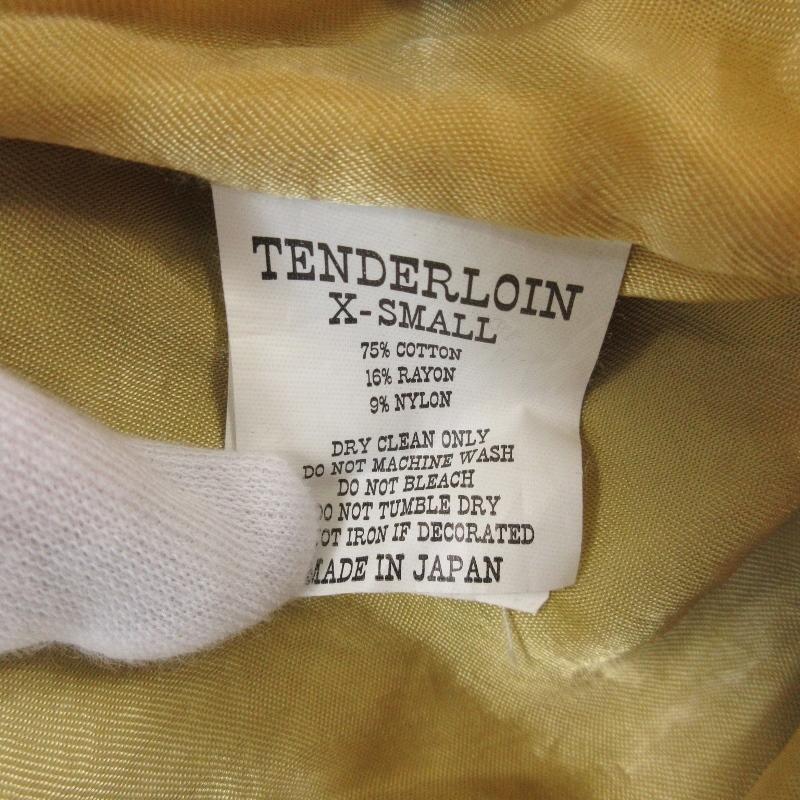 TENDERLOIN テンダーロイン スーベニアジャケット 刺繍 T TENDERLOIN テンダーロイン スーベニアジャケット 刺繍 T