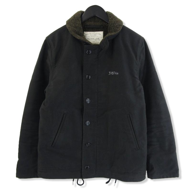 COOTIE クーティー デッキジャケット 4628243 TYPE N-1 DECK JACKET アルパカウール ブラック 黒 XL  71006213 : 71006213 : クラシック - 通販 - Yahoo!ショッピング