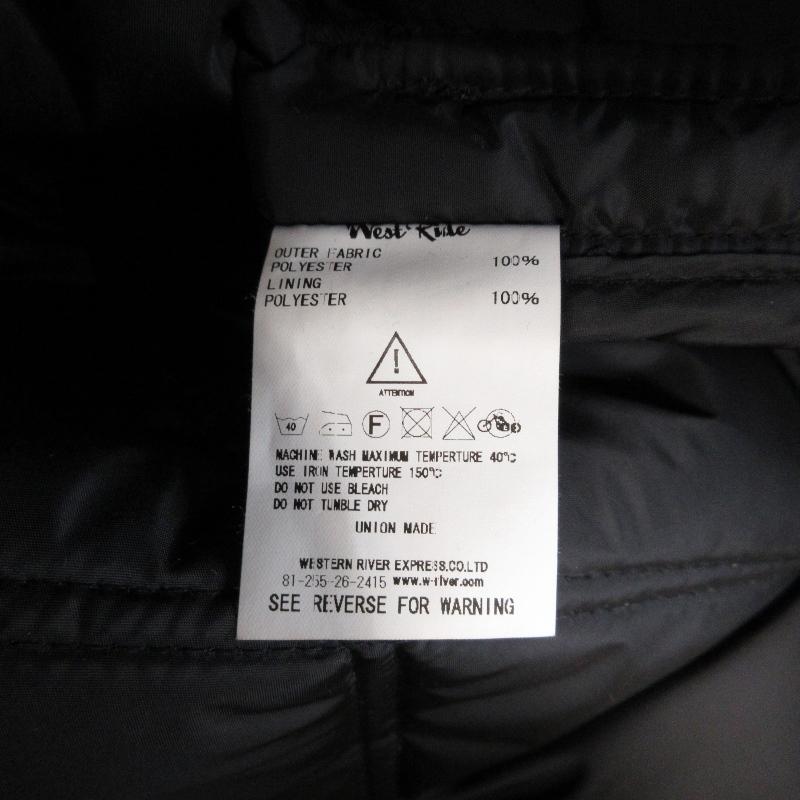 WEST RIDE キルティングジャケット ブラック SMALL classic_71006431