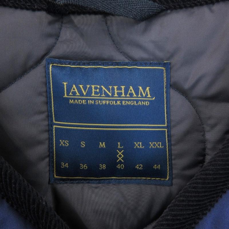 LAVENHAM 未使用 ラベンハム キルティングベスト SLJ4045 ZIP LAVENHAM 未使用 ラベンハム キルティングベスト SLJ4045 ZIP