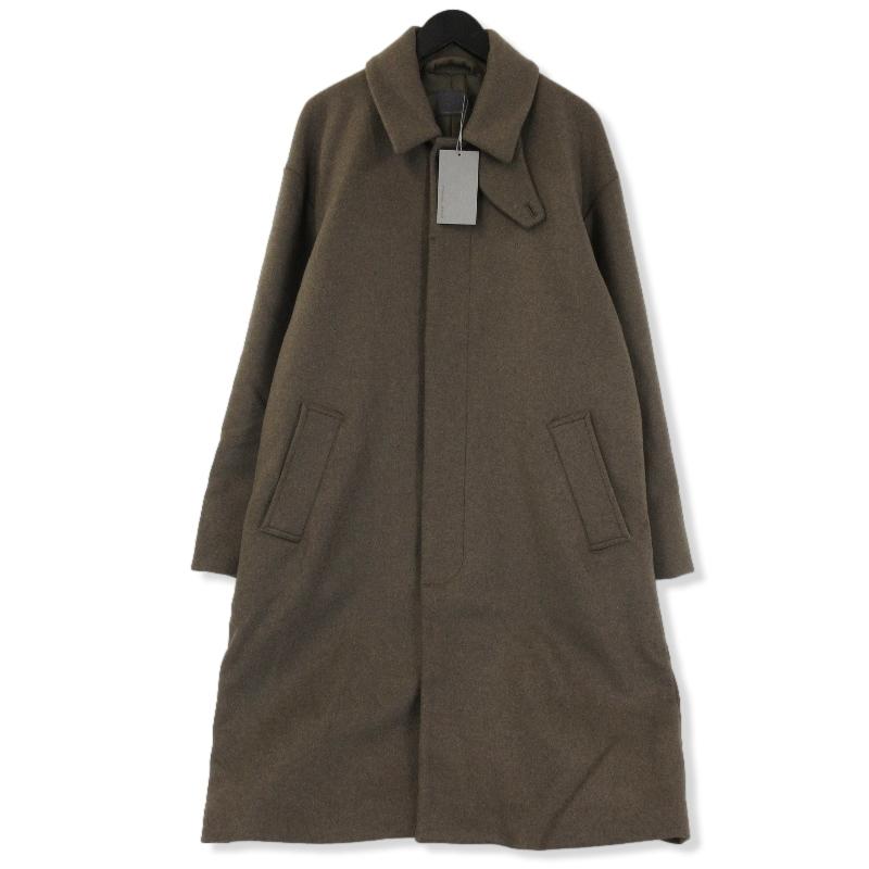 未使用 comm. arch. コムアーチ メルトンコート Geelong Lamb's Melton Coat バルマカンコート ウール