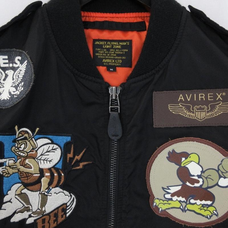AVIREX L-2ジャケット 334TH FIGTHER SQUADRON L(AVIREX AVIREX L-2ジャケット 334TH FIGTHER SQUADRON L(AVIREX