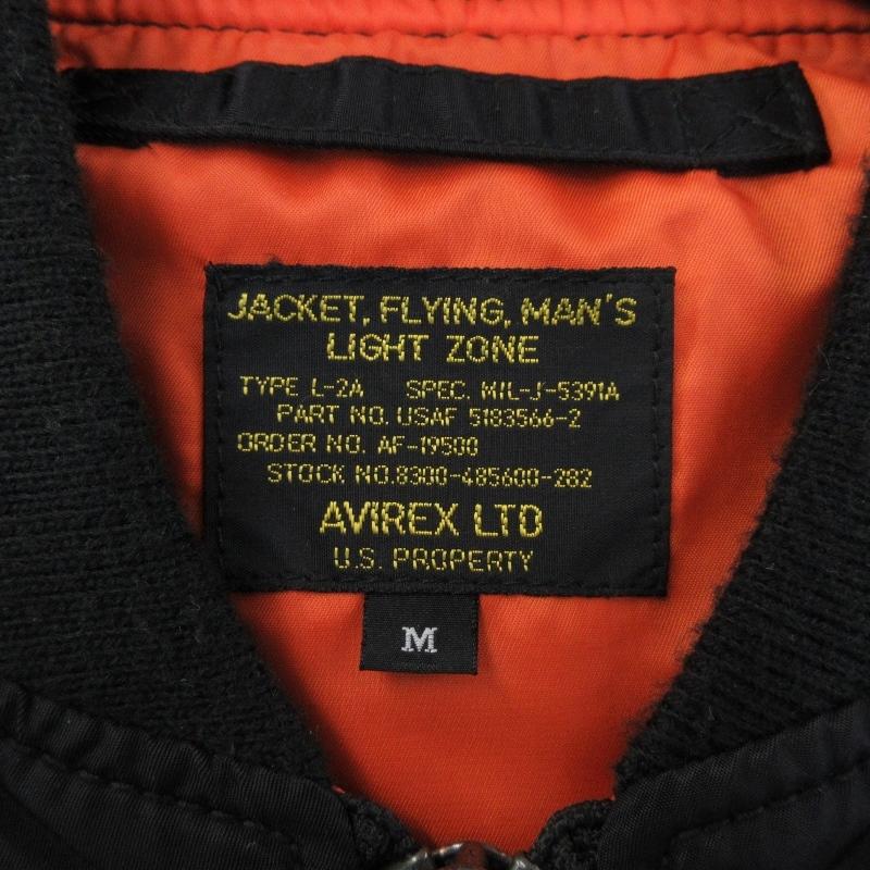AVIREX L-2ジャケット 334TH FIGTHER SQUADRON M AVIREX L-2ジャケット 334TH FIGTHER SQUADRON M