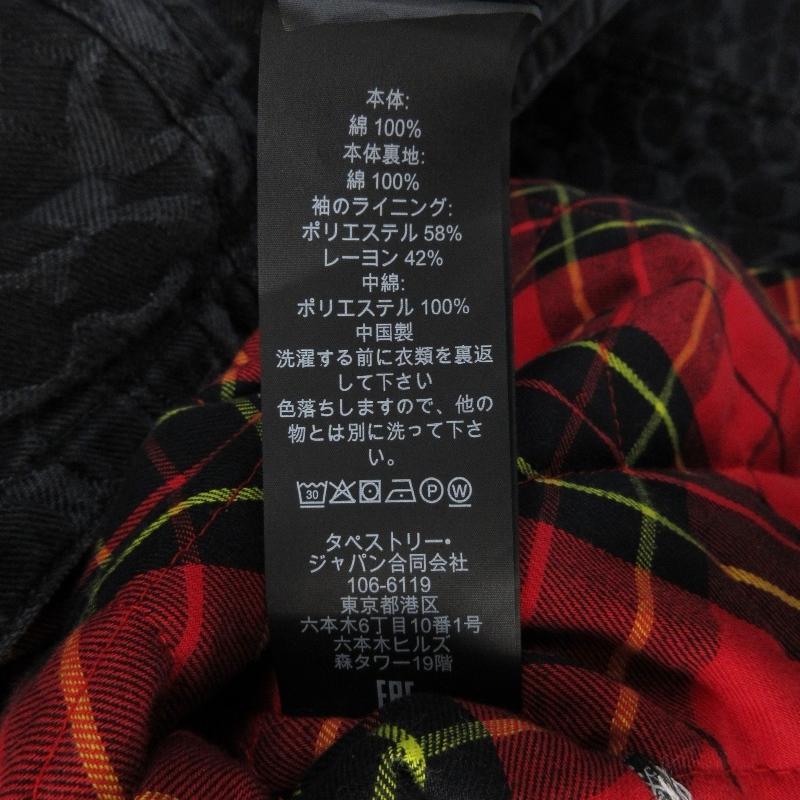 COACH コーチ シグネチャー ジャカード デニム ボニー コート COACH コーチ シグネチャー ジャカード デニム ボニー コート