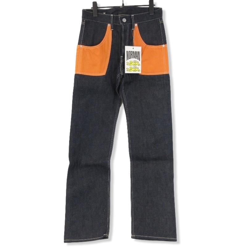 未使用 NORMAN × MINEDENIM ノルマン マインデニム デニムパンツ NOR 