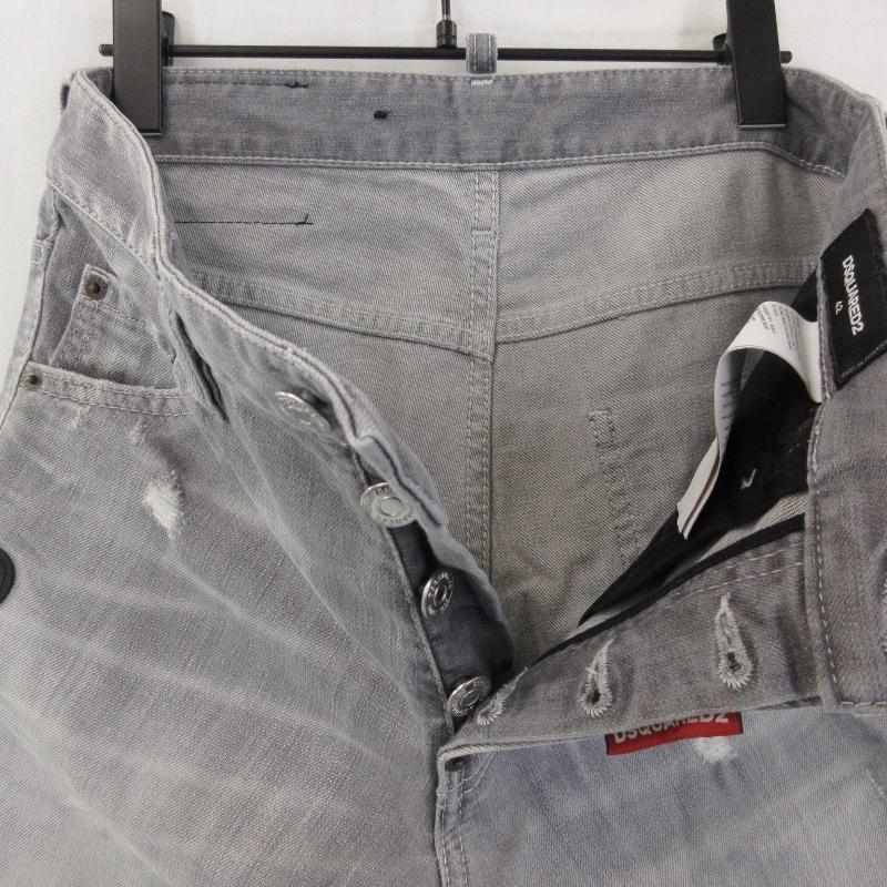 【最終値下げ　完売品　人気】issuethings☆デニム☆3☆グレー 最終値下げ 完売品 人気】issuethings☆デニム☆3☆グレー