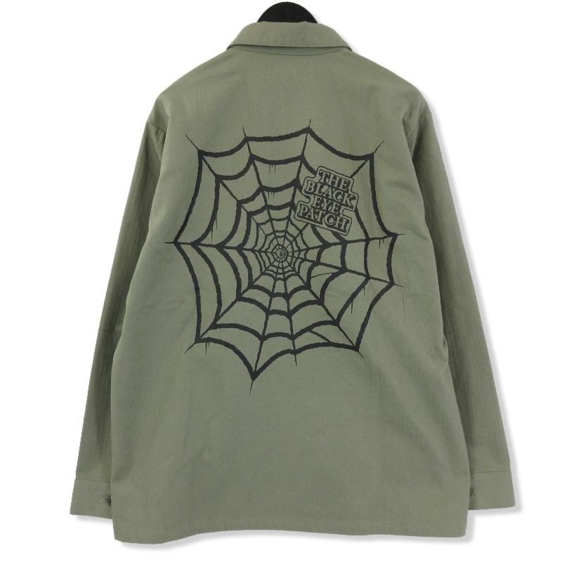 ブラックアイパッチ ミリタリージャケット 未使用 BLACKEYEPATCH ブラックアイパッチ 長袖ミリタリーシャツ