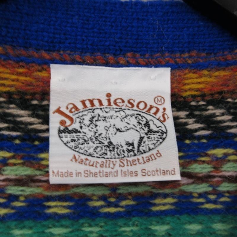 美品 Jamieson's ジャミーソンズ カーディガン フェアアイル 美品 Jamieson's ジャミーソンズ カーディガン フェアアイル