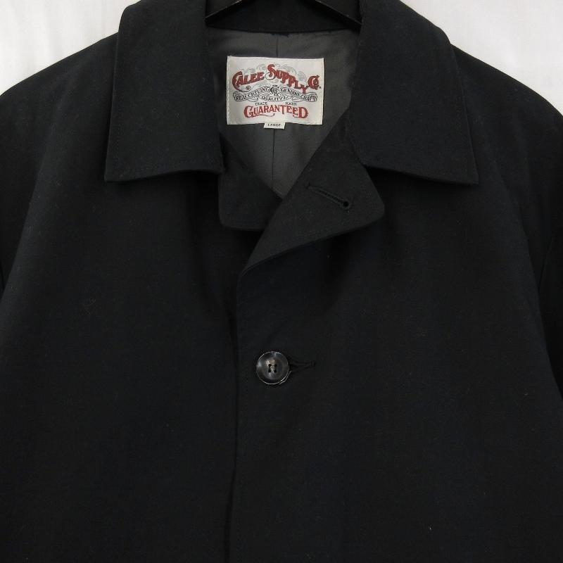 CALEE キャリー パラフィン馬布 ロングコート CL-18AW053 HORSE