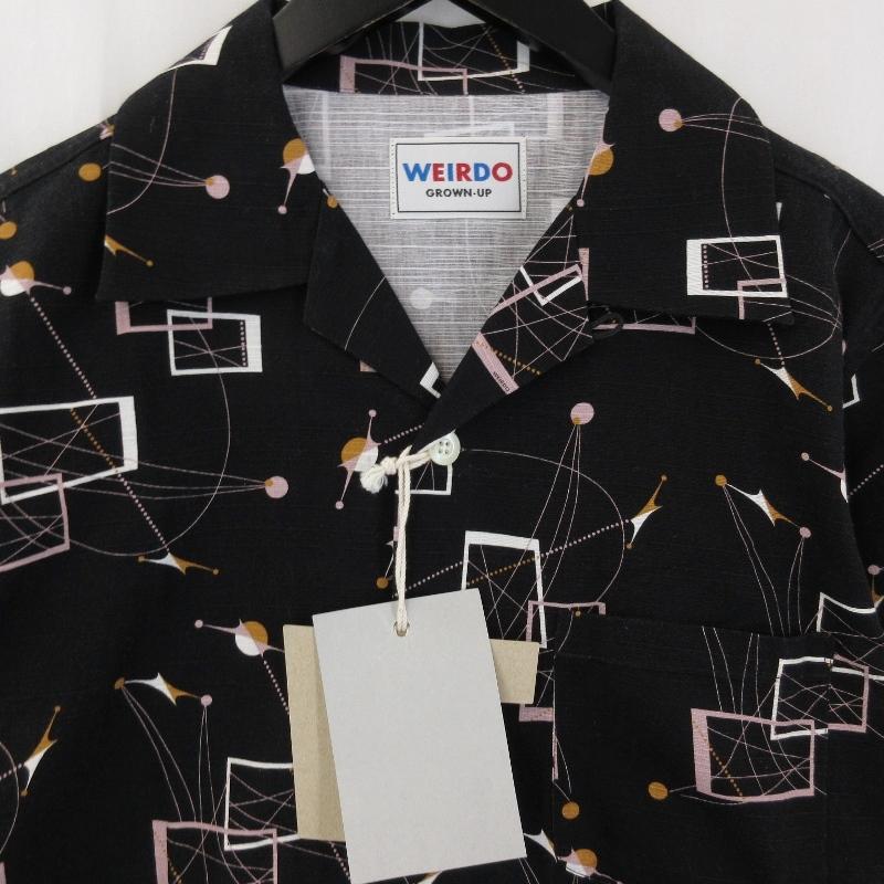 WEIRDO GROWN-UP 長袖シャツ キャラクター柄 WEIRDO 未使用 ウィアード