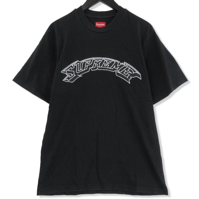 supreme アップリケアーチロゴ　tシャツ Supreme シュプリーム 半袖Tシャツ 22SS Applique Arc S/S Top