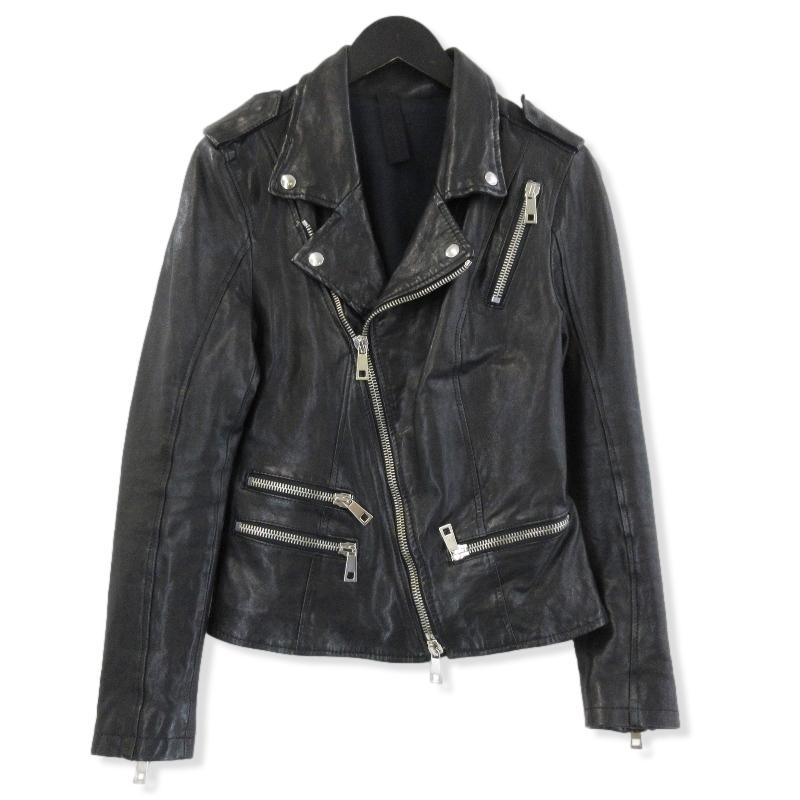 マーシャー musher ライダースジャケット レザージャケット