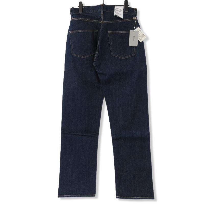 未使用 CIOTA シオタ ストレート デニムパンツ PTM-1STB-NIW 本藍  