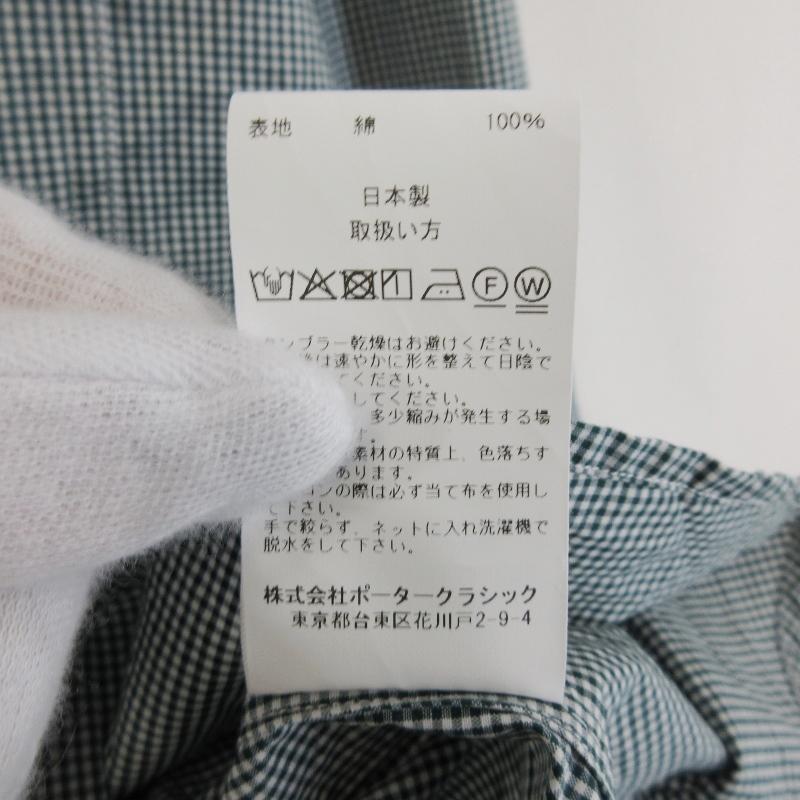 PORTER CLASSIC 未使用 Porter Classic ポータークラシック 長袖