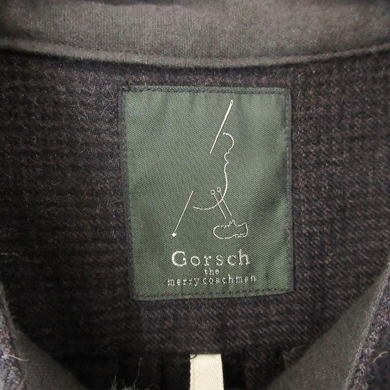 未使用 Gorsch the merry coachman ゴーシュ ザ メリーコーチマン 長袖 