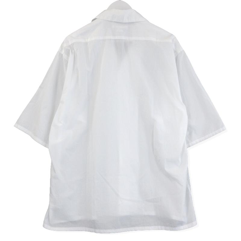 美品 bluhrms ブラームス 半袖オープンカラーシャツ BHS23S026 23SS