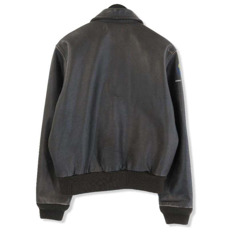 美品/希少✨HOUSTON フライトジャケット　羊革　ボア　ブラウン　40 Amazon | [ヒューストン] G-1 レザー フライトジャケット（羊革