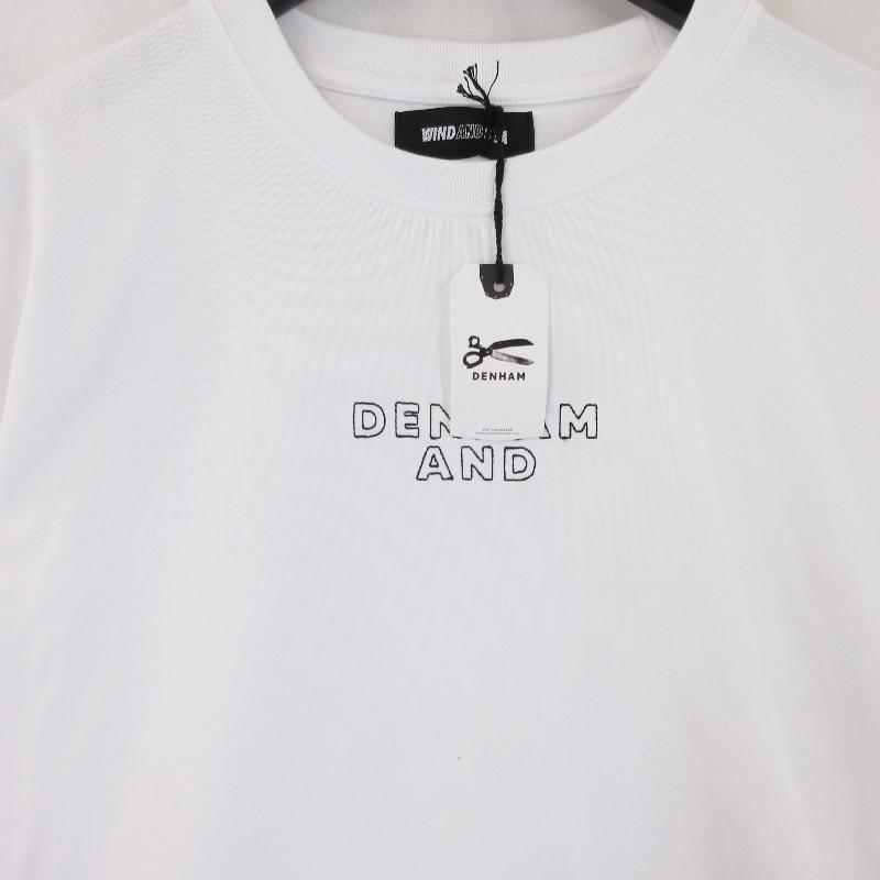 美品 WIND AND SEA × DENHAM ウィンダンシー デンハム 半袖Tシャツ WDS  