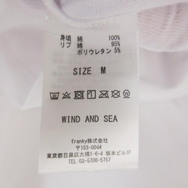 美品 WIND AND SEA × DENHAM ウィンダンシー デンハム 半袖Tシャツ WDS-C-DHM-23-Q4-08 Razor