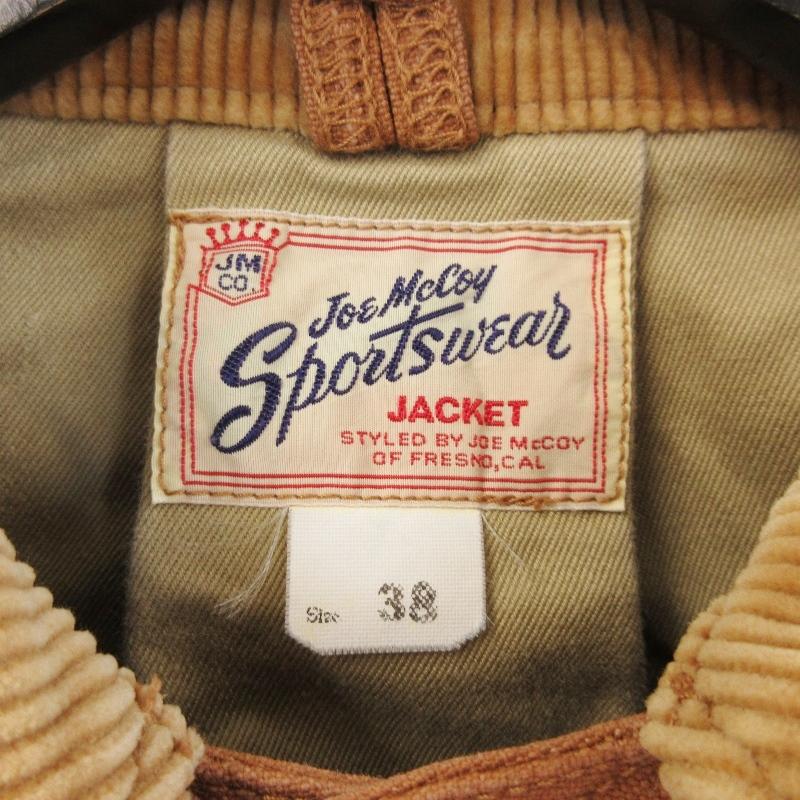 マッコイ JOE McCOY ジョーマッコイ ハンティングジャケット