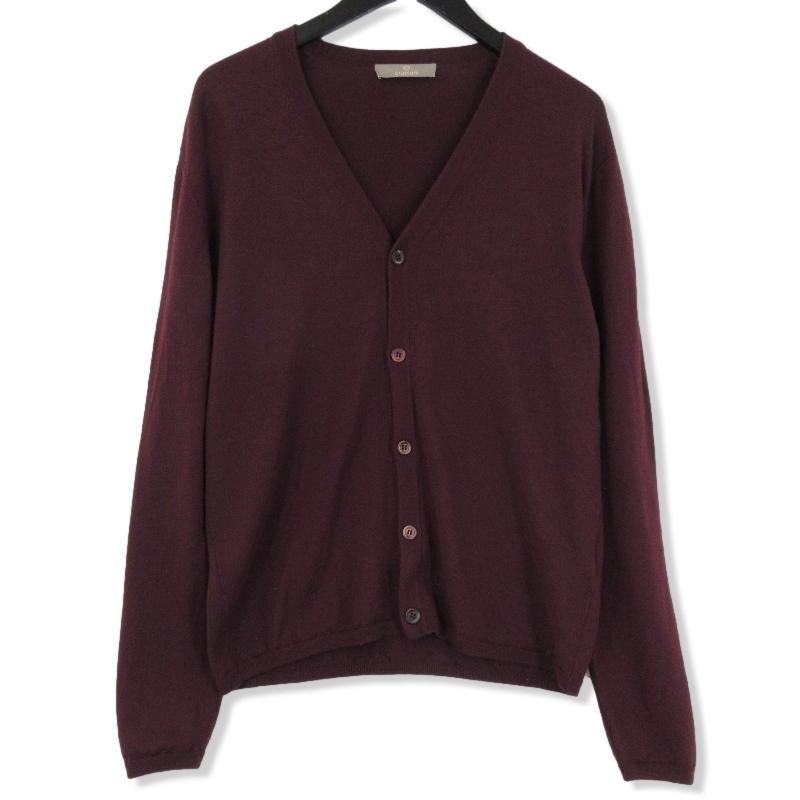 Cruciani クルチアーニ カーディガン CU2075 ウール V Neck Cardigan  