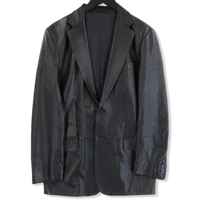 GUCCI グッチ レザー テーラードジャケット 339-0781-7516 GUCCI グッチ レザー テーラードジャケット 339-0781-7516