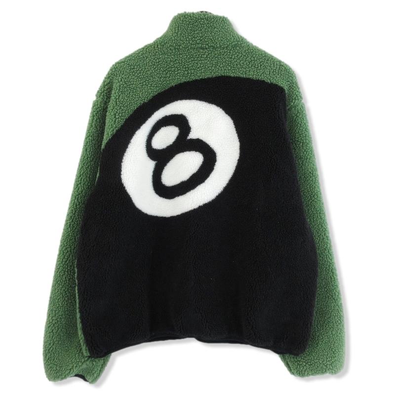 STUSSY 美品 ステューシー リバーシブル 8ボール フリース STUSSY 美品 ステューシー リバーシブル 8ボール フリース