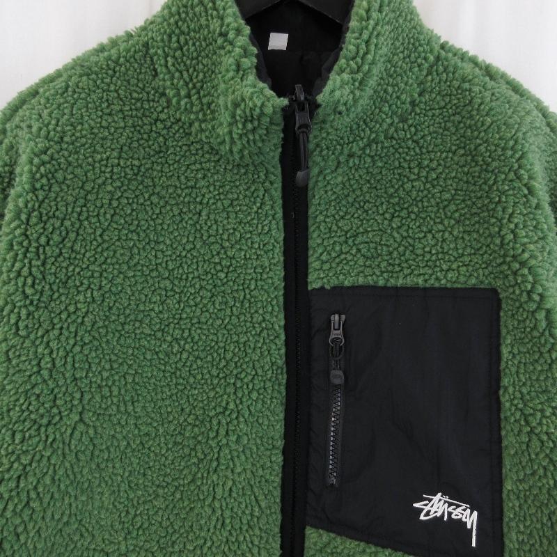 STUSSY 美品 ステューシー リバーシブル 8ボール フリース STUSSY 美品 ステューシー リバーシブル 8ボール フリース