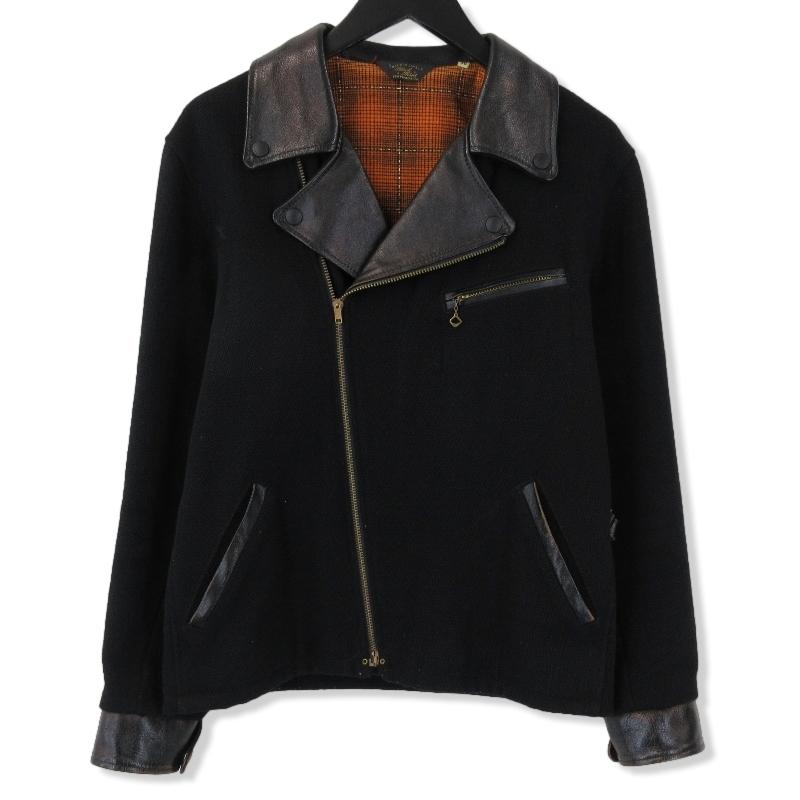 The Flat Head THE FLAT HEAD フラットヘッド ウール ダブルライダース 