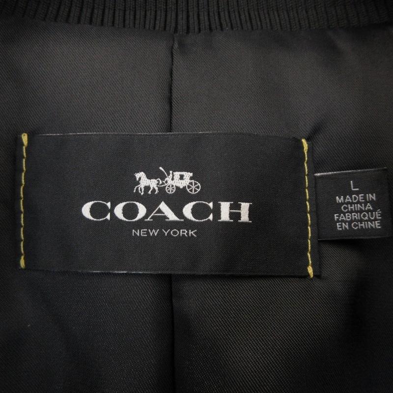 COACH 美品 コーチ バーシティジャケット F33784 レザー