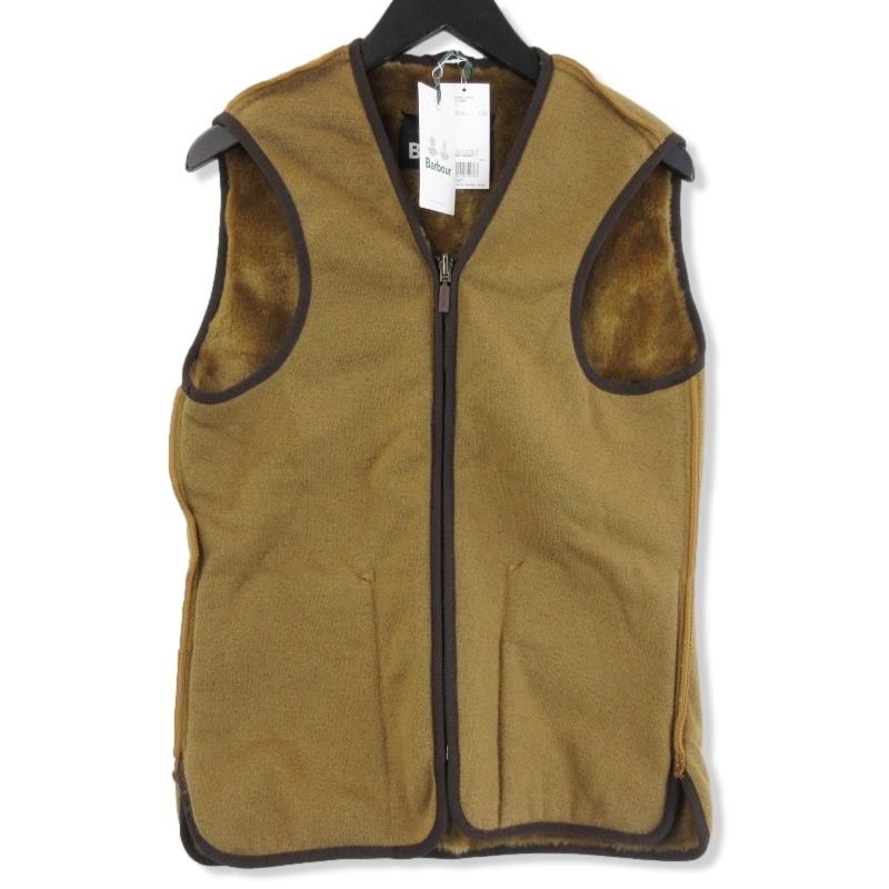 Barbour 未使用 バブアー SL Fur Liner MLI0035BR31 フロントジップ 