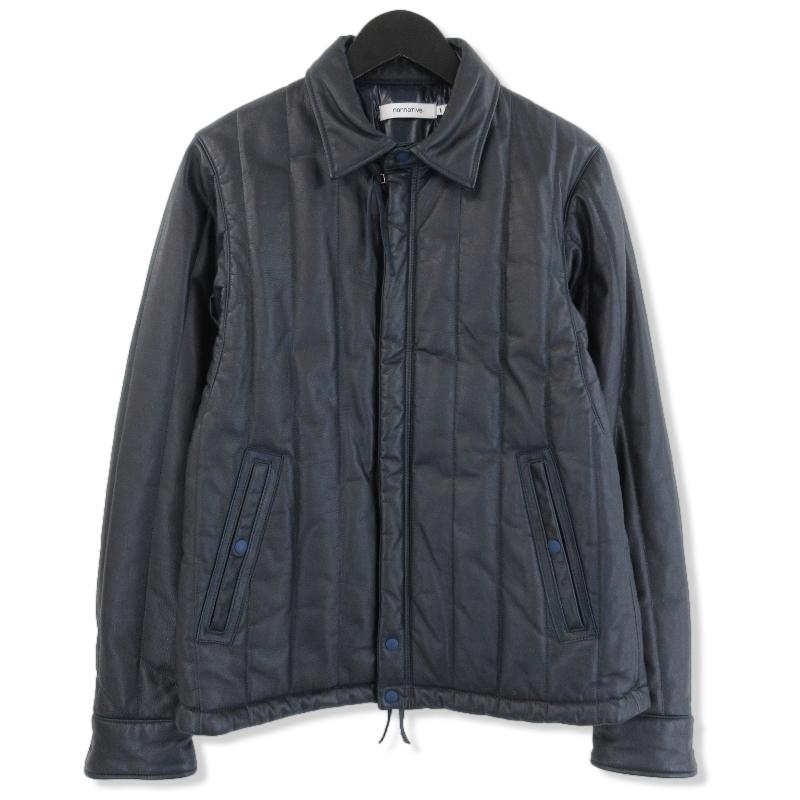 nonnative ノンネイティブ 中綿レザージャケット NN-JU3611 19AW nonnative ノンネイティブ 中綿レザージャケット NN-JU3611 19AW