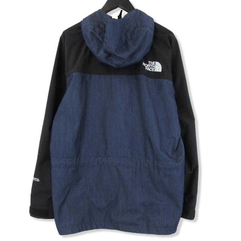 美品　ノースフェイス　マウンテンライトジャケット　NP12032 デニム THE NORTH FACE MOUNTAIN LIGHT DENIM JACKET NYLON BLACK DENIM