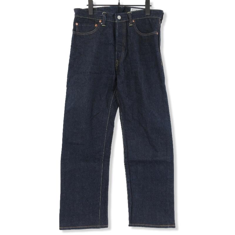 美品 BONCOURA ボンクラ デニムパンツ XX 15oz ストレート ボタン 