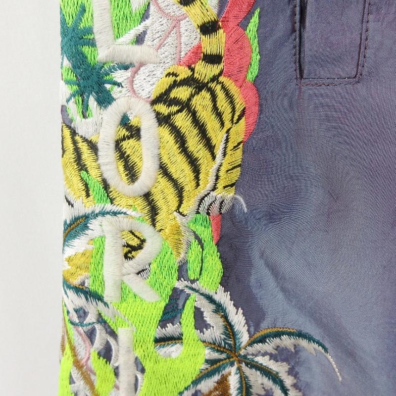 doublet CHAOS EMBROIDERY CHAMBRAY SHORTS doublet /CHAOS EMBROIDERY