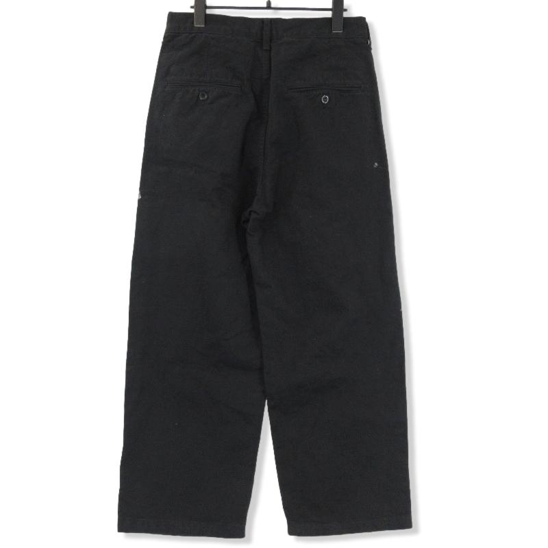 ANCELLM 2024AW ペイント加工 トラウザー パンツ チノパン 3 ANCELLM (アンセルム) 