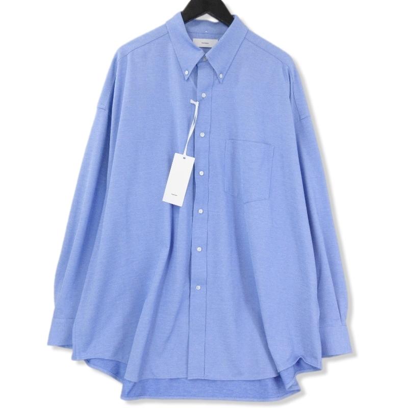 Graphpaper 青 長袖シャツ Oサイズ
