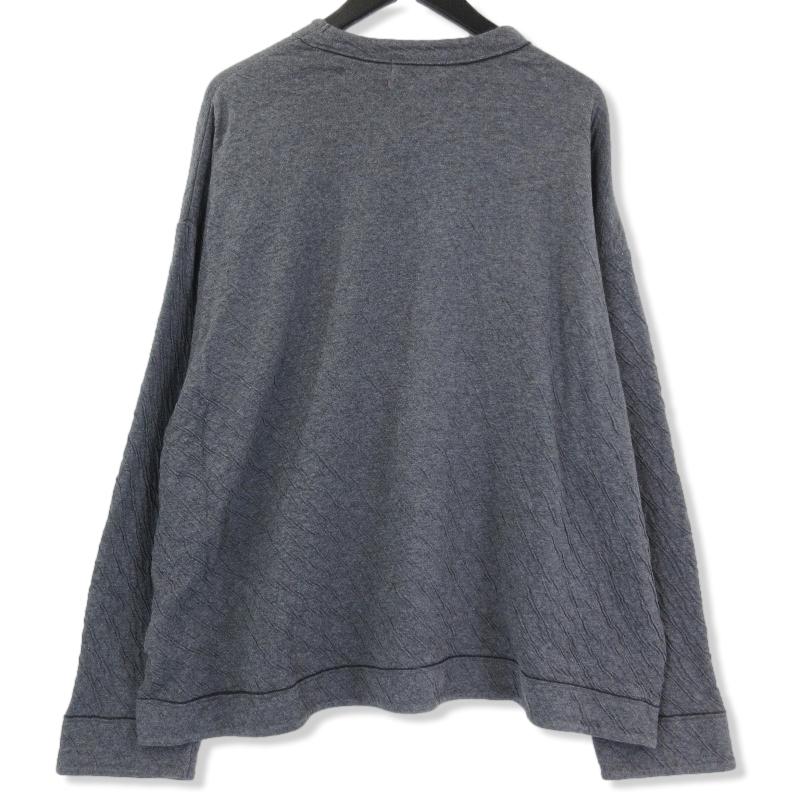 美品 Graphpaper グラフペーパー 24SS クルーネック 長袖Tシャツ GM241 