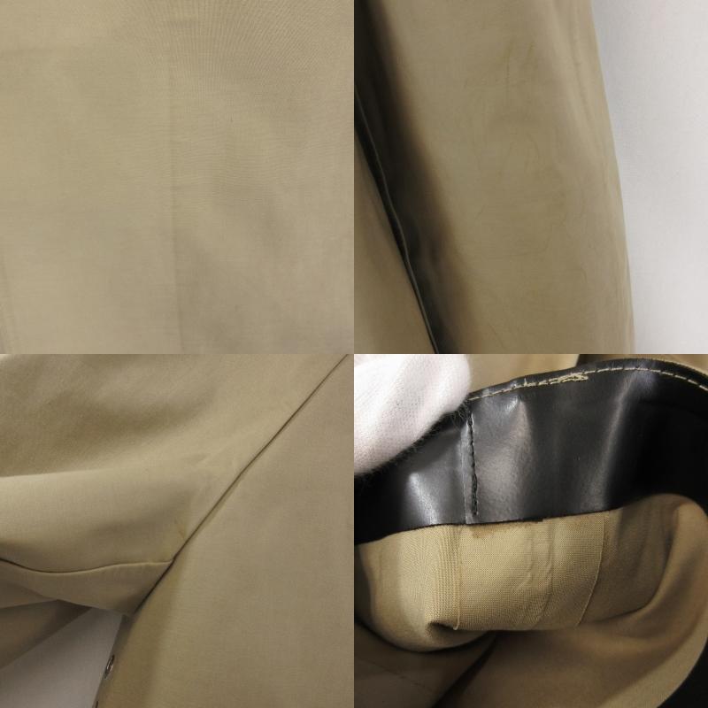 専用　マッキントッシュ　ゴム引きステンカラーコート　ロング丈　ベージュ　32 MACKINTOSH マッキントッシュ ゴム引き ステンカラーコート