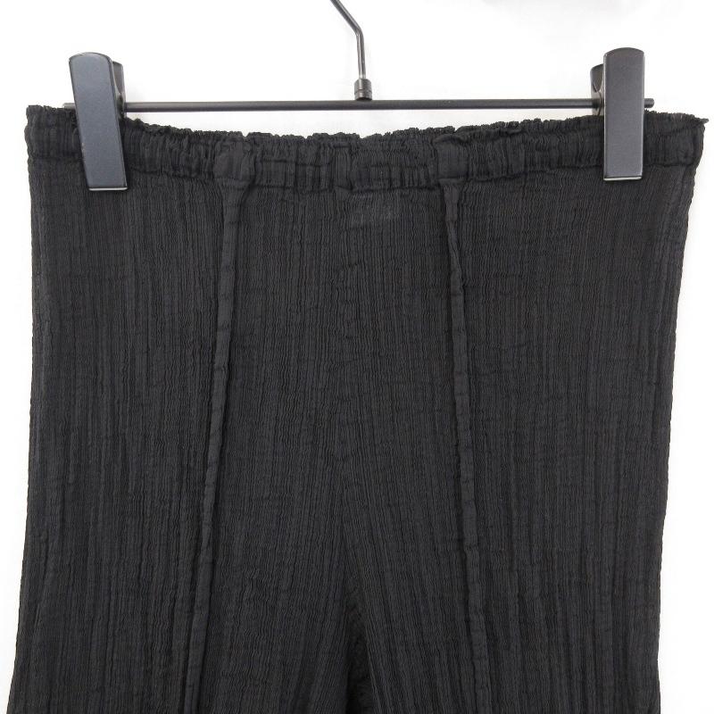 美品 me ISSEY MIYAKE ミー イッセイミヤケ ワッシャー プリーツパンツ 