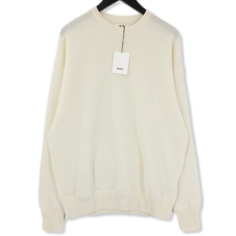 未使用 BODHI ボーディ カシミヤ サーマル ニット BD17015 CASHMERE  