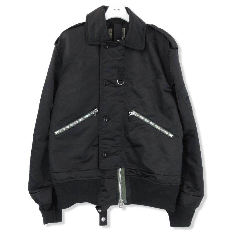 sacai サカイ ナイロン ツイル ブルゾン 23-03164M 23AW Nylon sacai サカイ ナイロン ツイル ブルゾン 23-03164M 23AW Nylon