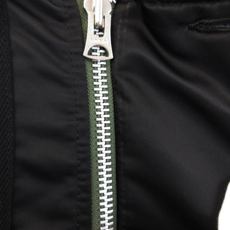 sacai サカイ ナイロン ツイル ブルゾン 23-03164M 23AW Nylon sacai サカイ ナイロン ツイル ブルゾン 23-03164M 23AW Nylon
