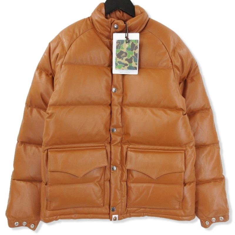 A BATHING APE 未使用 アベイシングエイプ レザー クラシック A BATHING APE 未使用 アベイシングエイプ レザー クラシック