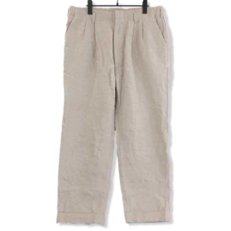 HOMELESS TAILOR ホームレステイラー リネン パンツ HTK-23-SS-016 